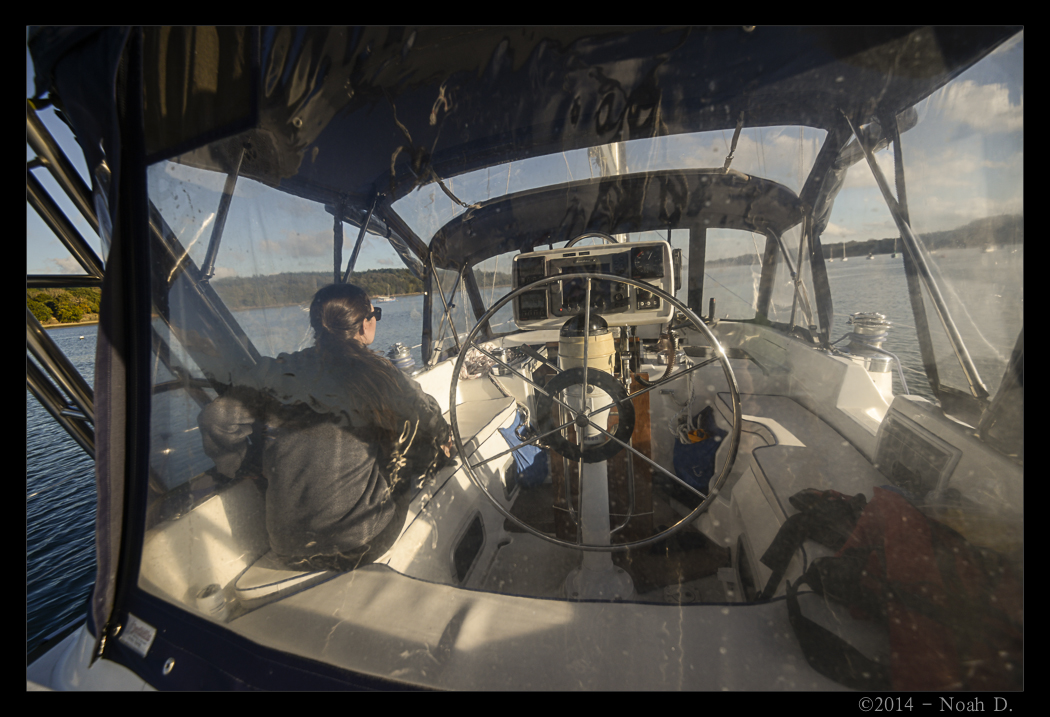 Out and about (sailing) on the Orwell River…